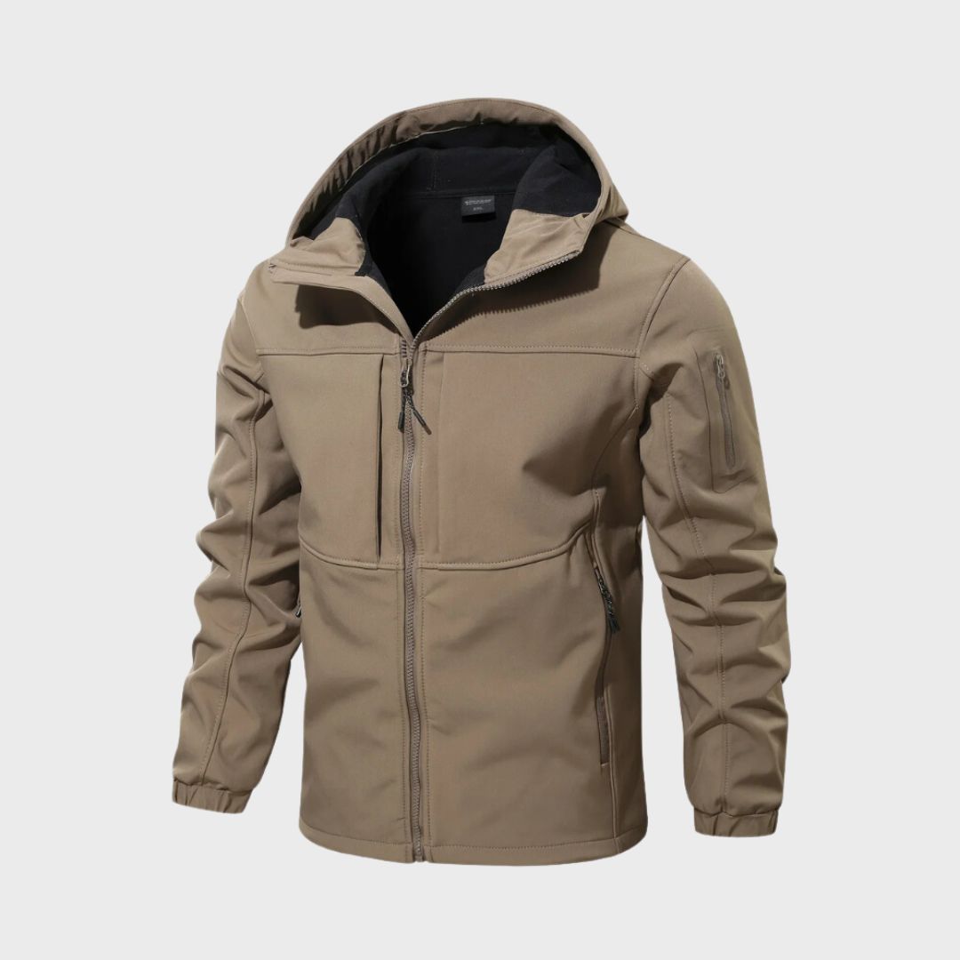 Veste de pluie homme | Imperméable softshell | Coupe ajustée
