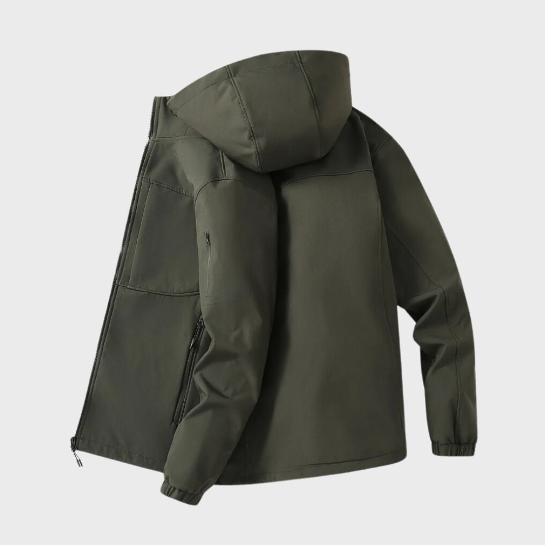 Veste de pluie homme | Imperméable softshell | Coupe ajustée