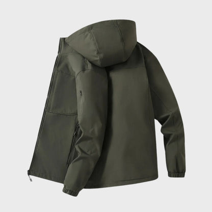 Veste de pluie homme | Imperméable softshell | Coupe ajustée