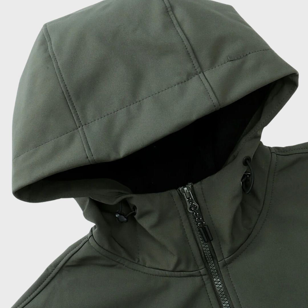 Veste de pluie homme | Imperméable softshell | Coupe ajustée