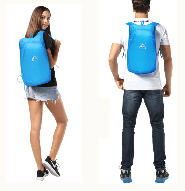 Sac à dos pliable 20L | Imperméable, léger | Pour les voyages et les randonnées