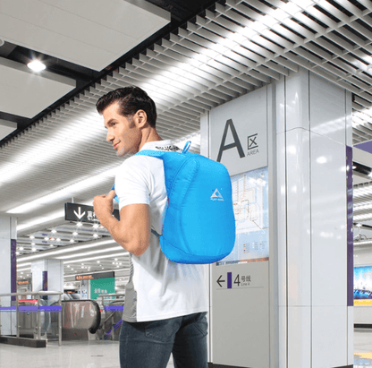 Sac à dos pliable 20L | Imperméable, léger | Pour les voyages et les randonnées