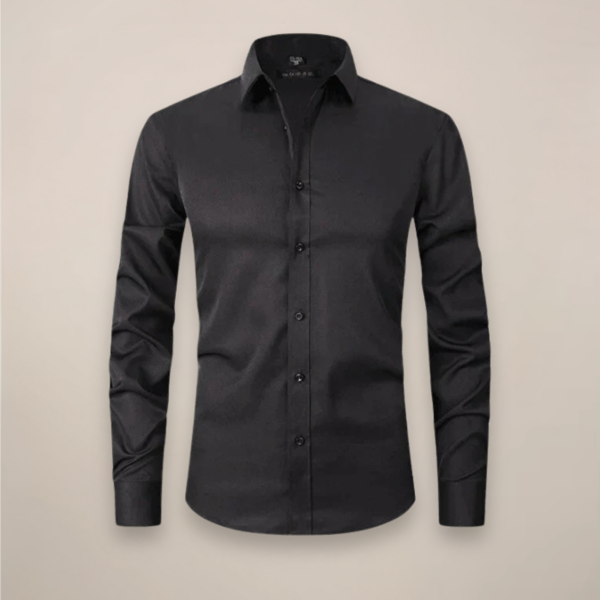 Chemise homme manches longues | Coupe structurée, sans froissement