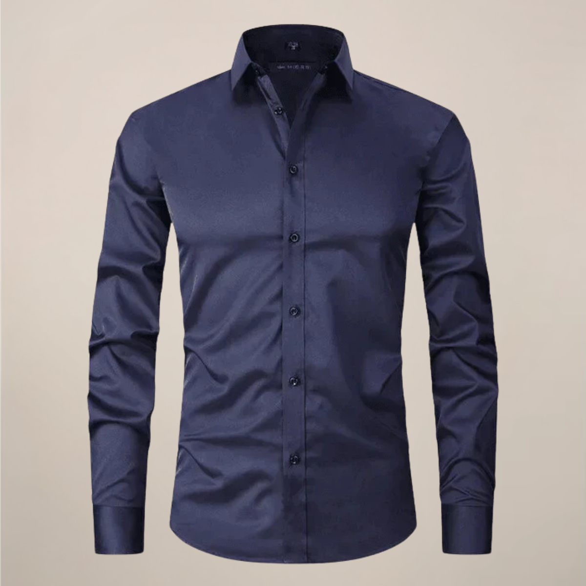 Chemise homme manches longues | Coupe structurée, sans froissement