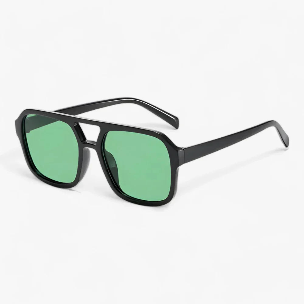 Lunettes de Soleil Carrées | Vintage Surdimensionnées | Protection UV400