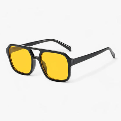 Lunettes de Soleil Carrées | Vintage Surdimensionnées | Protection UV400