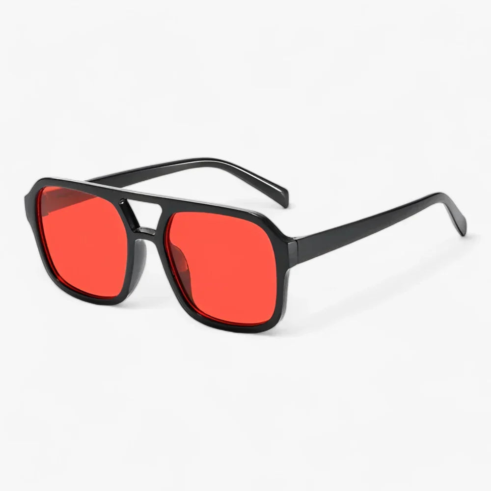 Lunettes de Soleil Carrées | Vintage Surdimensionnées | Protection UV400