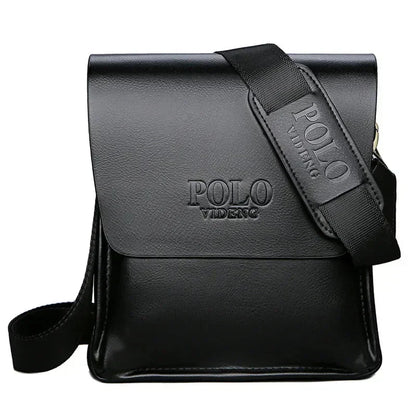Sac à main homme | Cuir, compartiments sécurisés | Noir, Marron