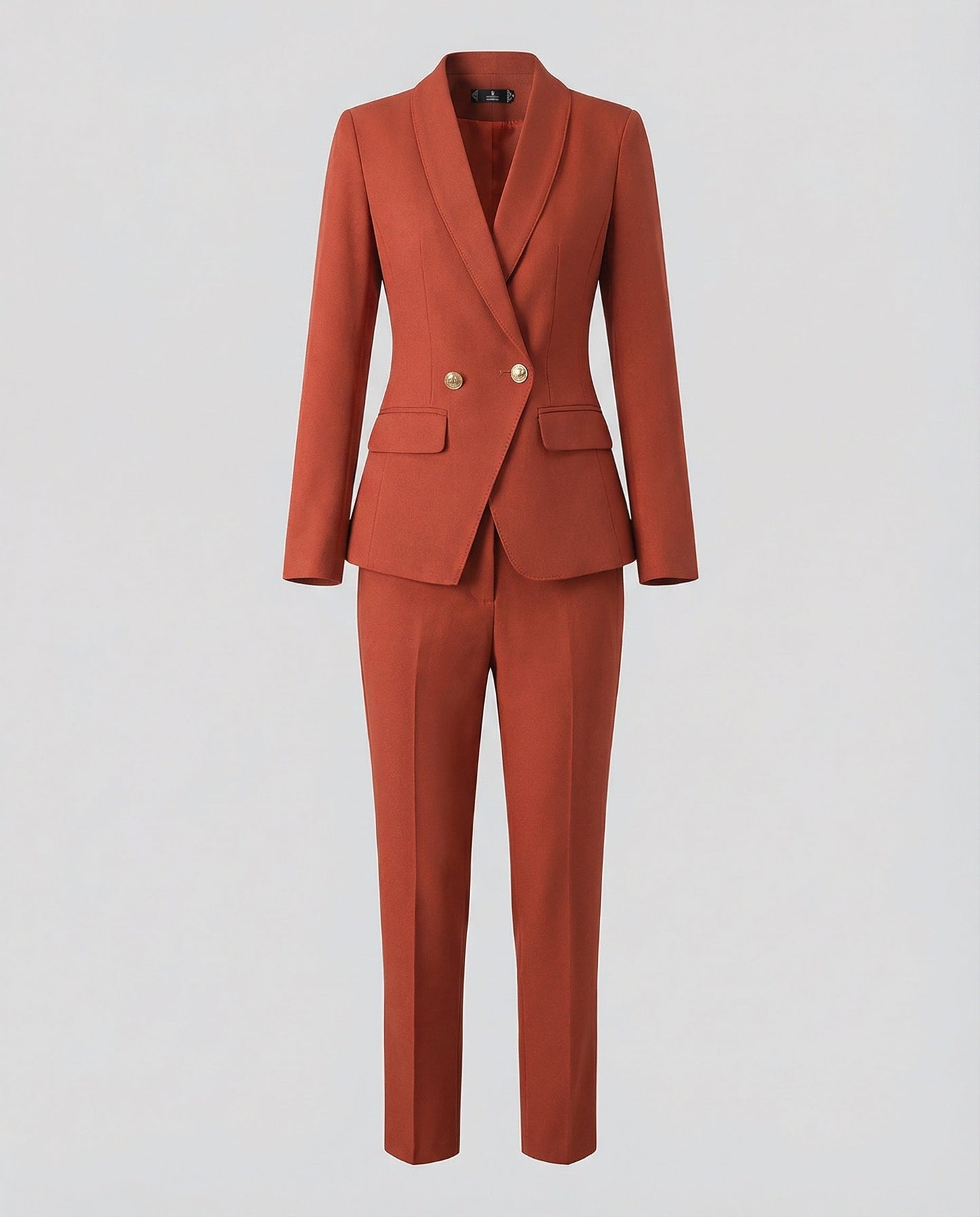 Tailleur femme | Blazer élégant, pantalon droit | Look moderne pour le bureau
