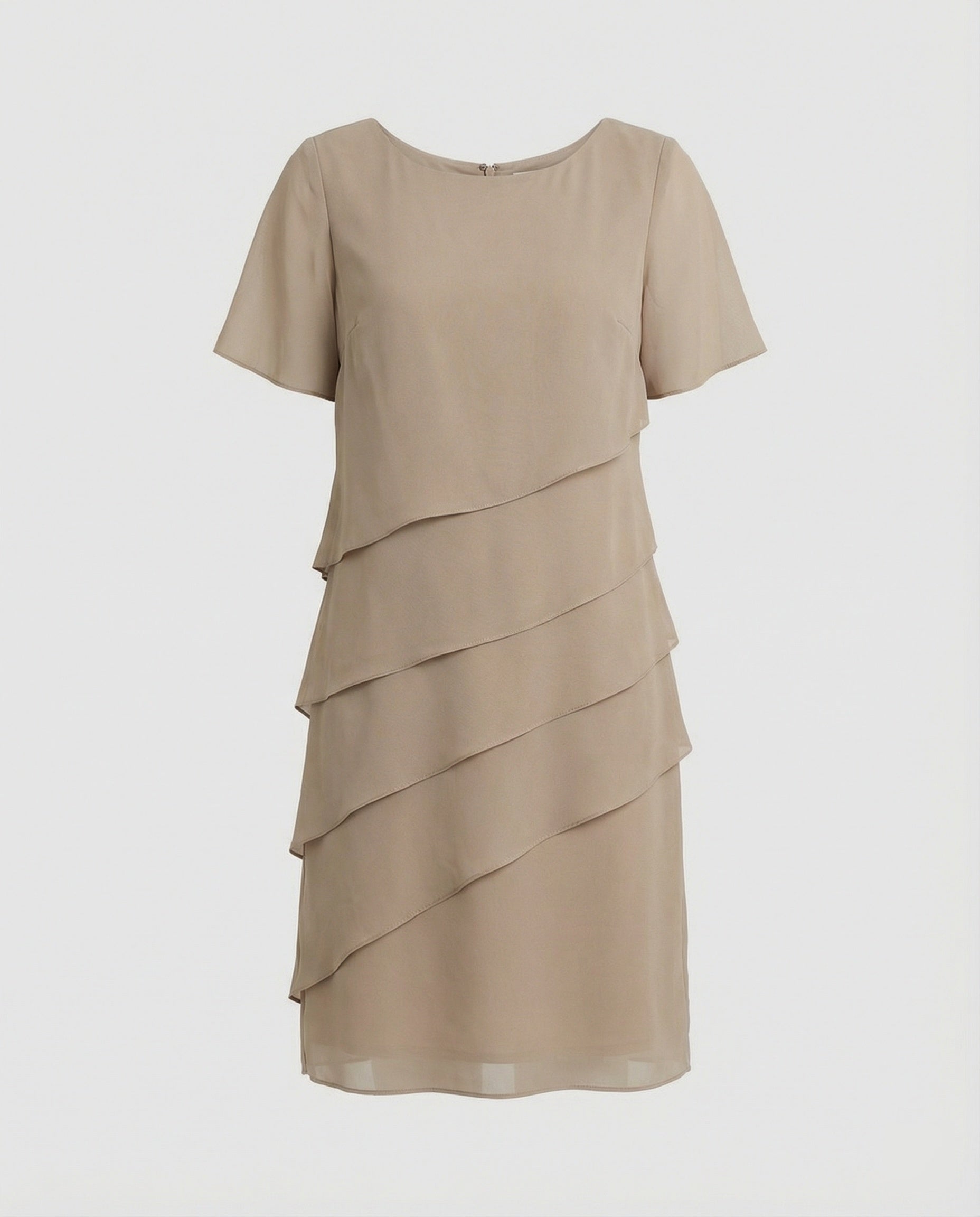Robe Cocktail Femme | Coupe Ajustée, Superposition Fluide | Élégante