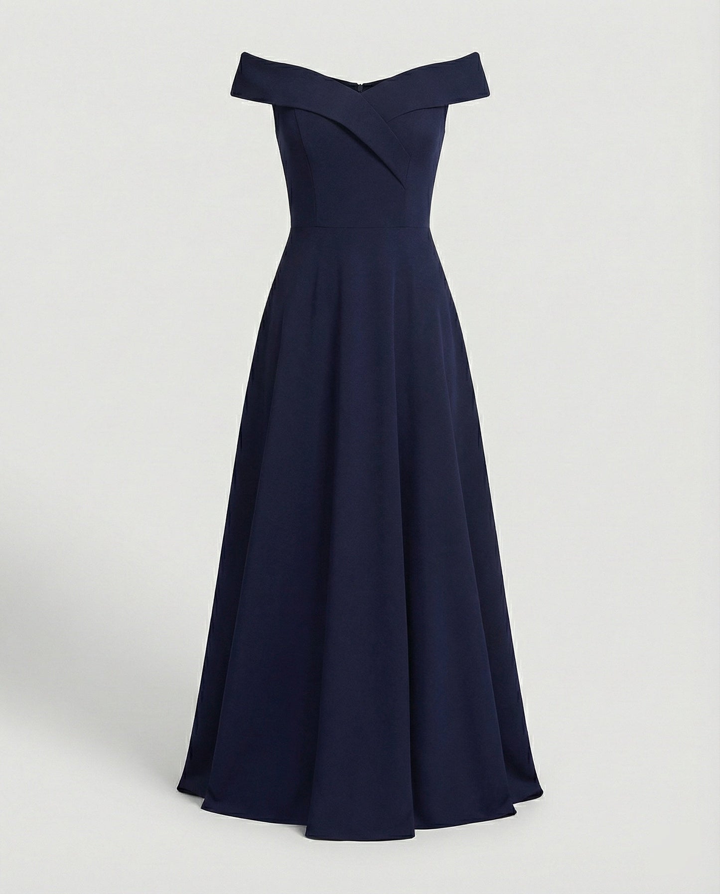 Robe de Soirée Longue | Épaules Dénudées, Coupe Élégante | Style Cérémonie