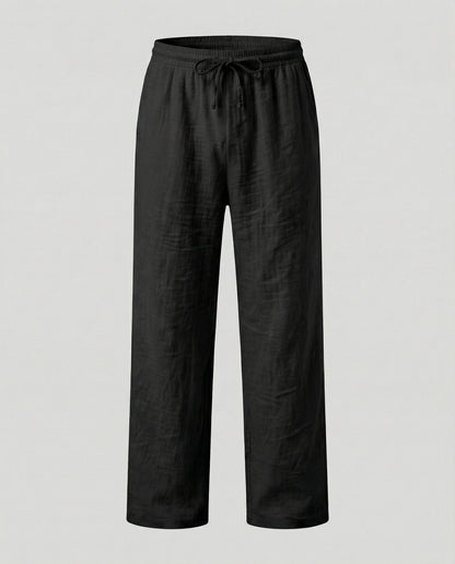 Pantalon lin homme | Coupe ample, mélange lin | 7 coloris