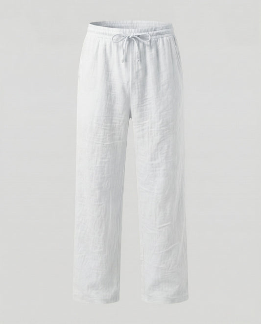 Pantalon lin homme | Coupe ample, mélange lin | 7 coloris
