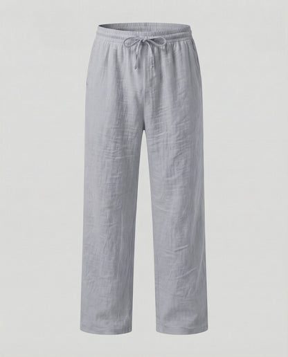 Pantalon lin homme | Coupe ample, mélange lin | 7 coloris