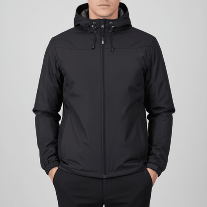 Veste de pluie homme | Imperméable, respirante | Légère avec capuche