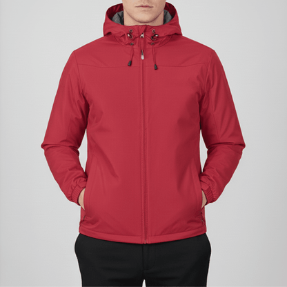 Veste de pluie homme | Imperméable, respirante | Légère avec capuche