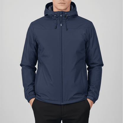 Veste de pluie homme | Imperméable, respirante | Légère avec capuche