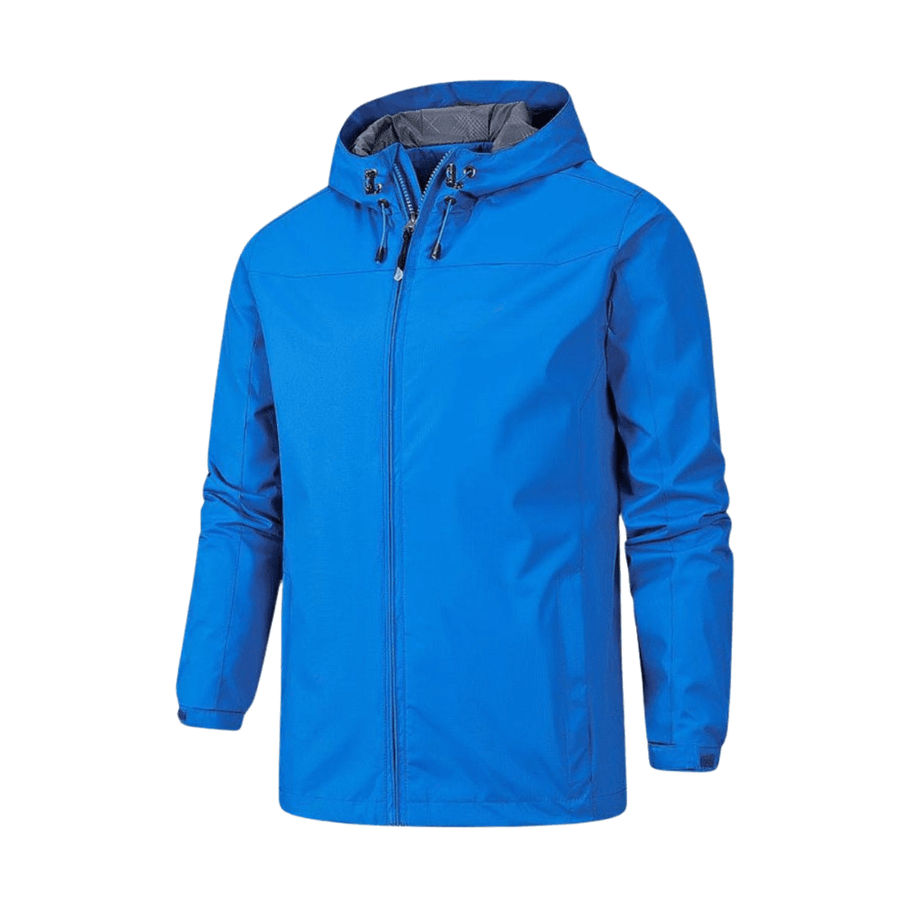 Veste de pluie homme | Imperméable, respirante | Légère avec capuche