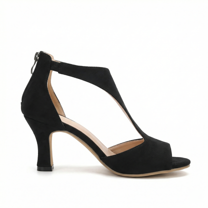 Talons Ballroom | Orthopédique, Confort | Rose, Noir
