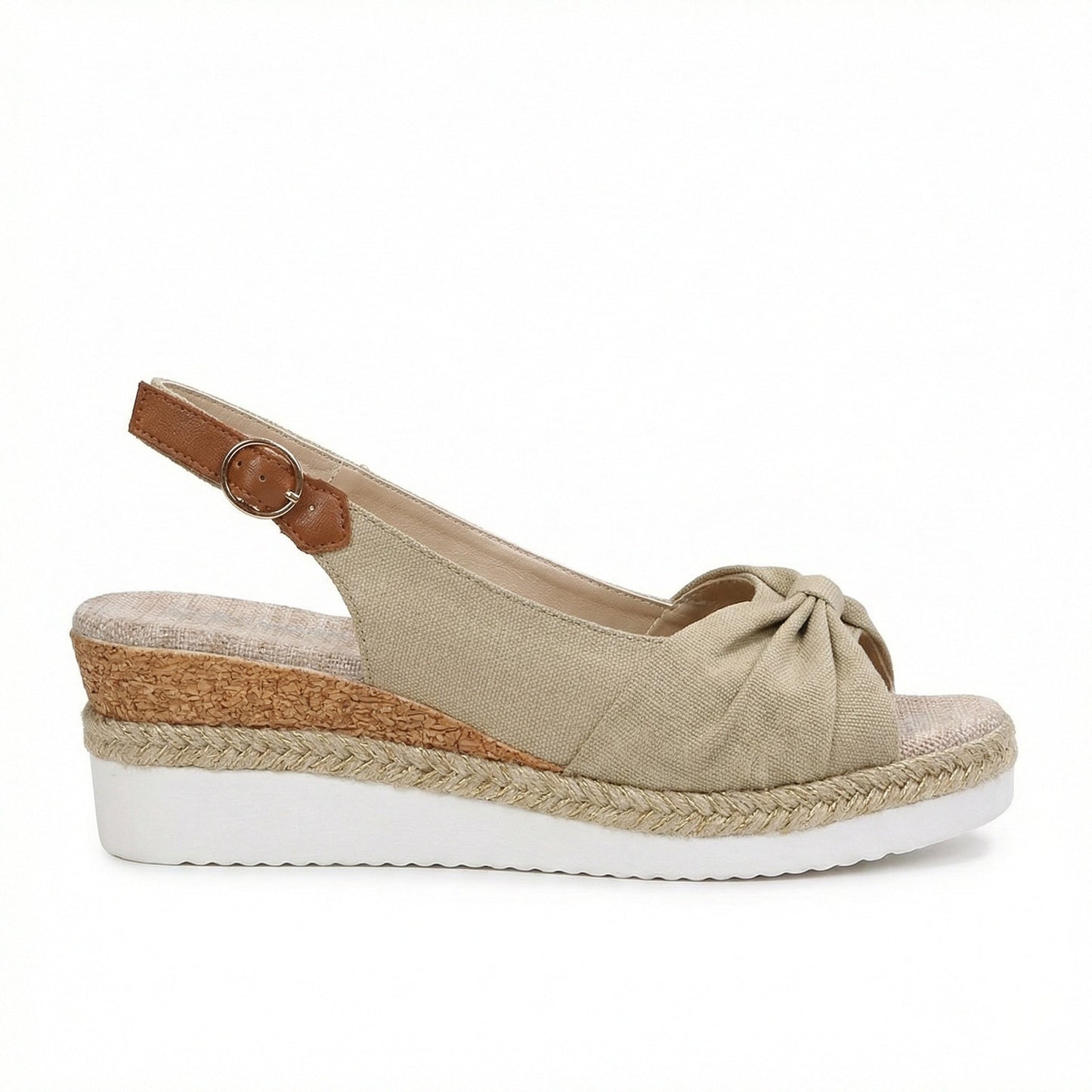 Sandales Confort Femme | Bride Réglable, Semelle Compensée | Style Estival