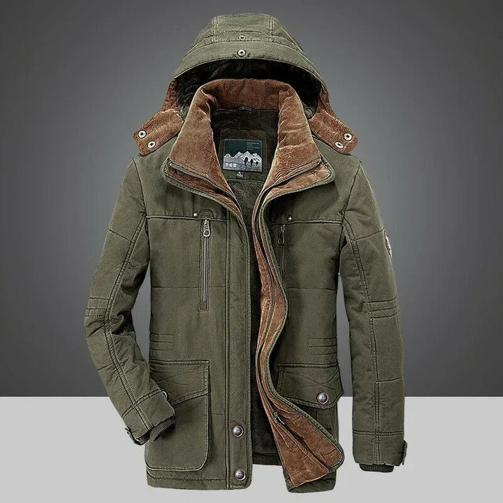 Dominic - Veste d'Hiver - Chaude, Imperméable & Confort Élégant