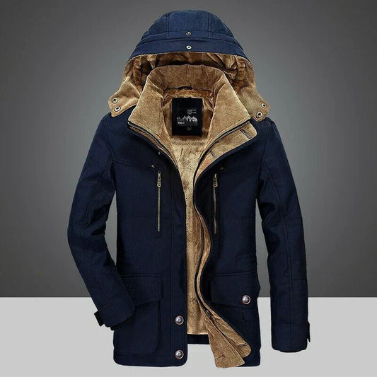 Dominic - Veste d'Hiver - Chaude, Imperméable & Confort Élégant