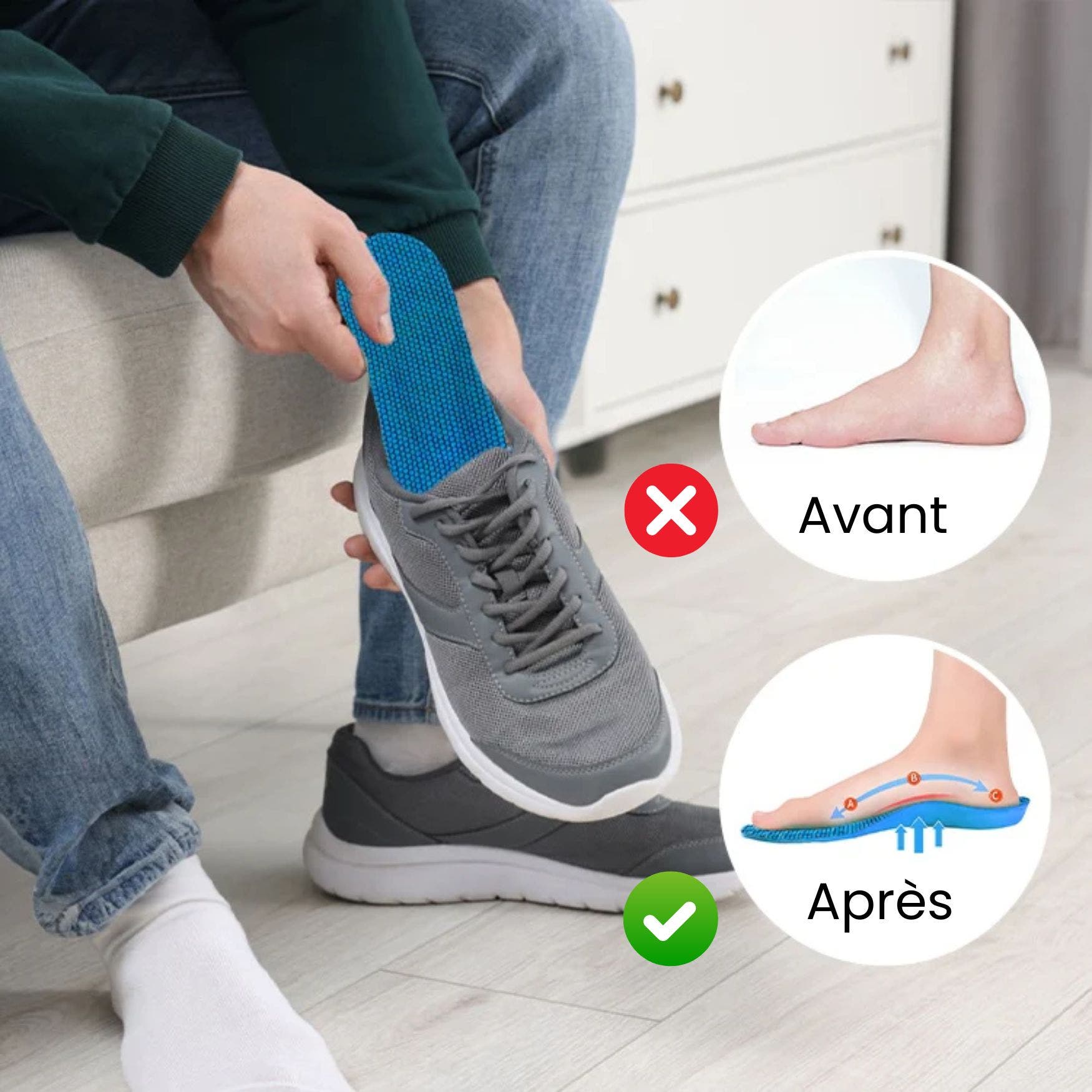 Semelles orthopédiques hallux valgus-CHAUSSURES ORTHOPÉDIQUES-PARIS FEMME