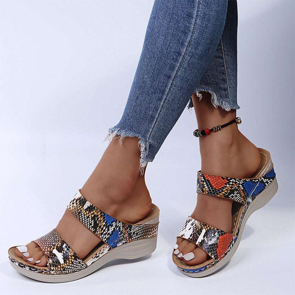 Sandales femme large confort | Arcs soutien, légères