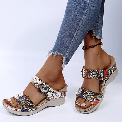 Sandales femme large confort | Arcs soutien, légères