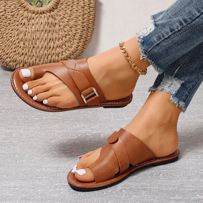 Sandales pour Oignons, Femmes | Bride Réglable | Entredoigt Confort