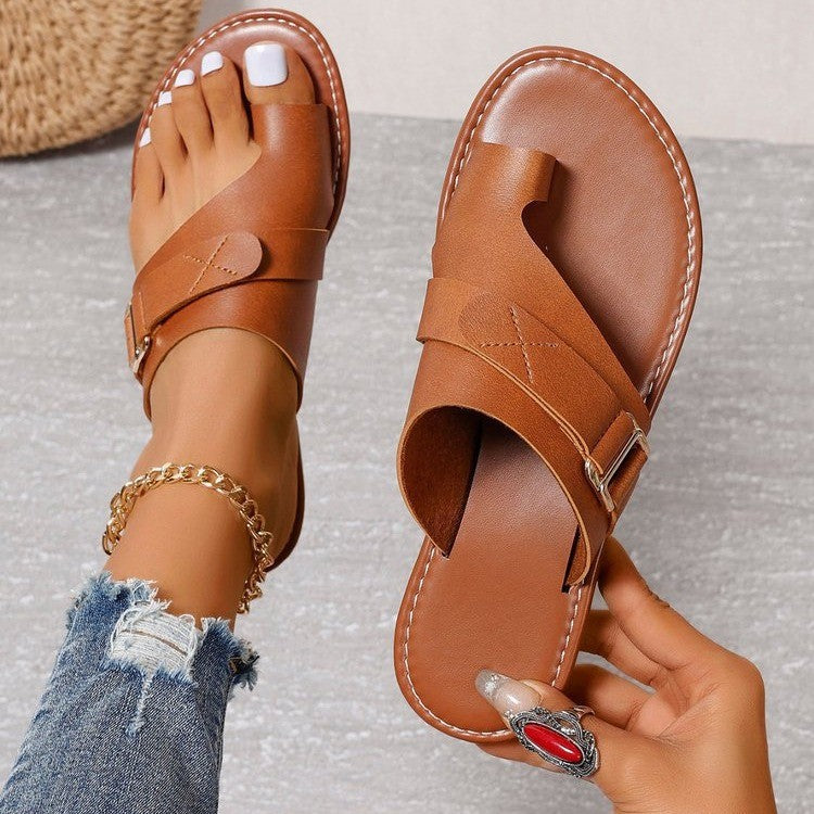 Sandales pour Oignons, Femmes | Bride Réglable | Entredoigt Confort