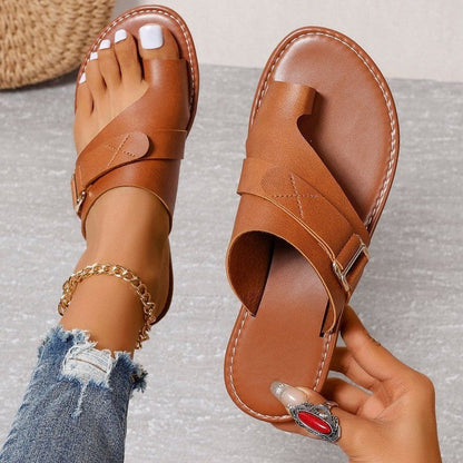 Sandales pour Oignons, Femmes | Bride Réglable | Entredoigt Confort