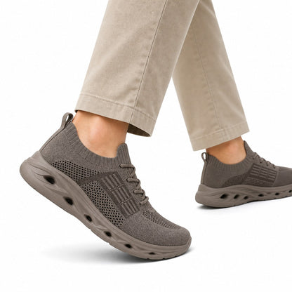 Chaussures de marche orthopédiques | Bout large, semelle flexible