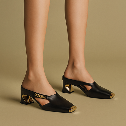Chaussures de danse latine femme | Talon bloc 5 cm