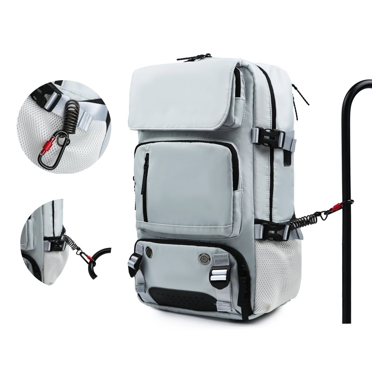 Sac à dos de voyage | Imperméable, port USB, compartiment à chaussures, poche anti-vol