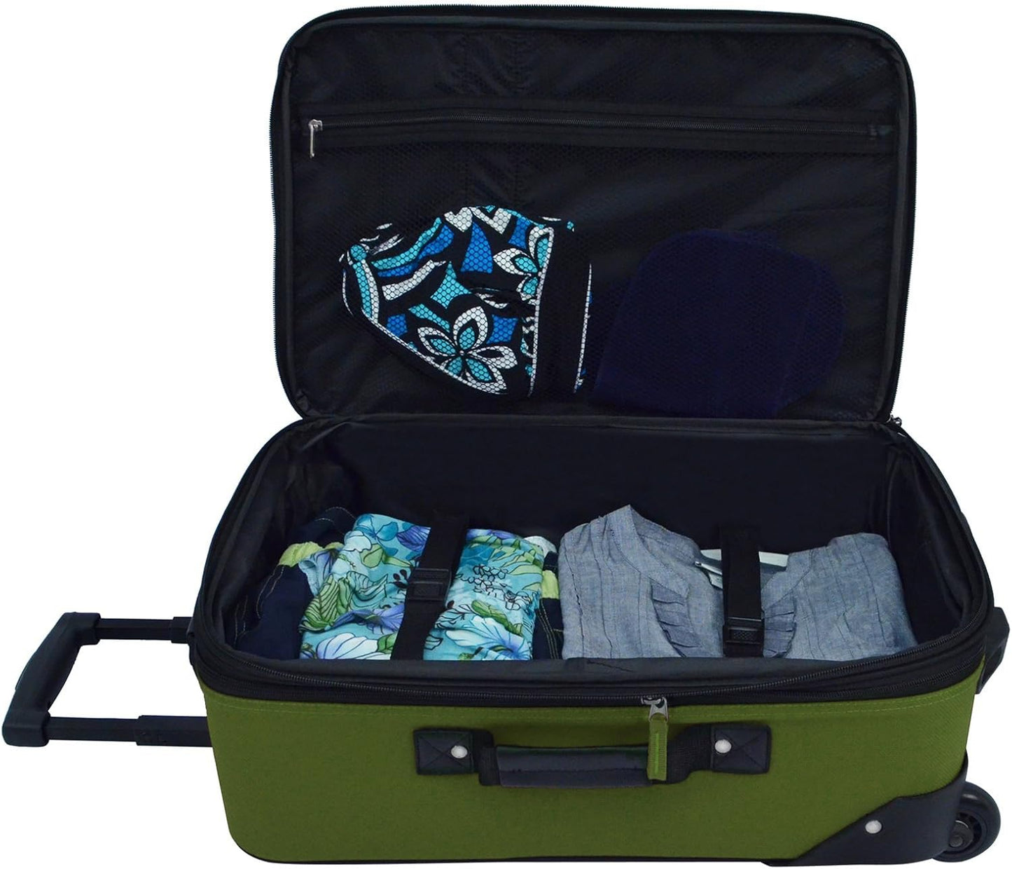 Ensemble de 2 valises de voyage | Souple, extensible | Roulettes