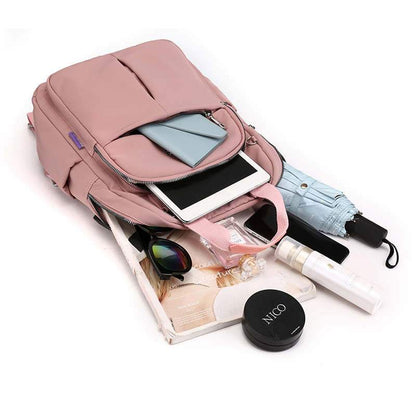Sac à dos USB | Imperméable, anti-vol, multi-compartiments