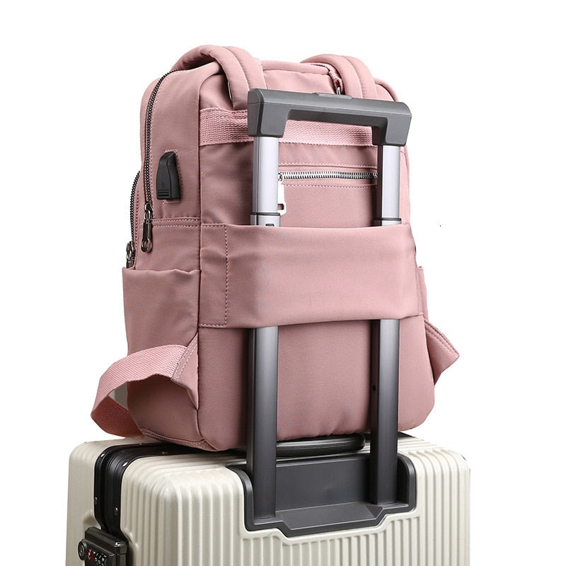 Sac à dos USB | Imperméable, anti-vol, multi-compartiments