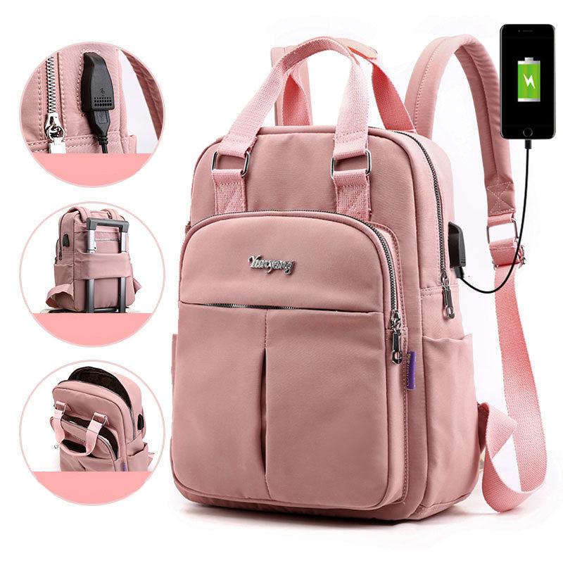 Sac à dos USB | Imperméable, anti-vol, multi-compartiments