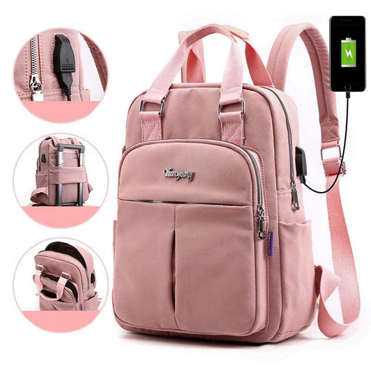 Sac à dos USB | Imperméable, anti-vol, multi-compartiments