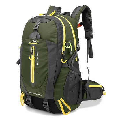 Sac à dos de randonnée 40L | Imperméable, ajustable | Randonnée, plein air