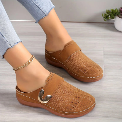 Sandales Femmes | Compensée Slip-On | Confort