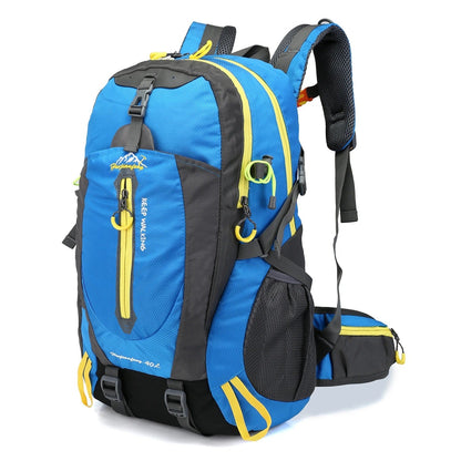 Sac à dos de randonnée | 40L, sac à dos de trekking étanche | Léger pour les activités de plein air