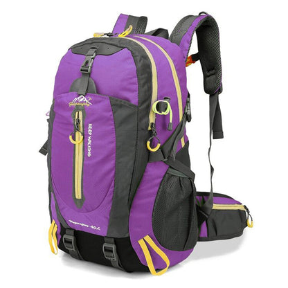 Sac à dos de randonnée 40L | Imperméable, ajustable | Randonnée, plein air