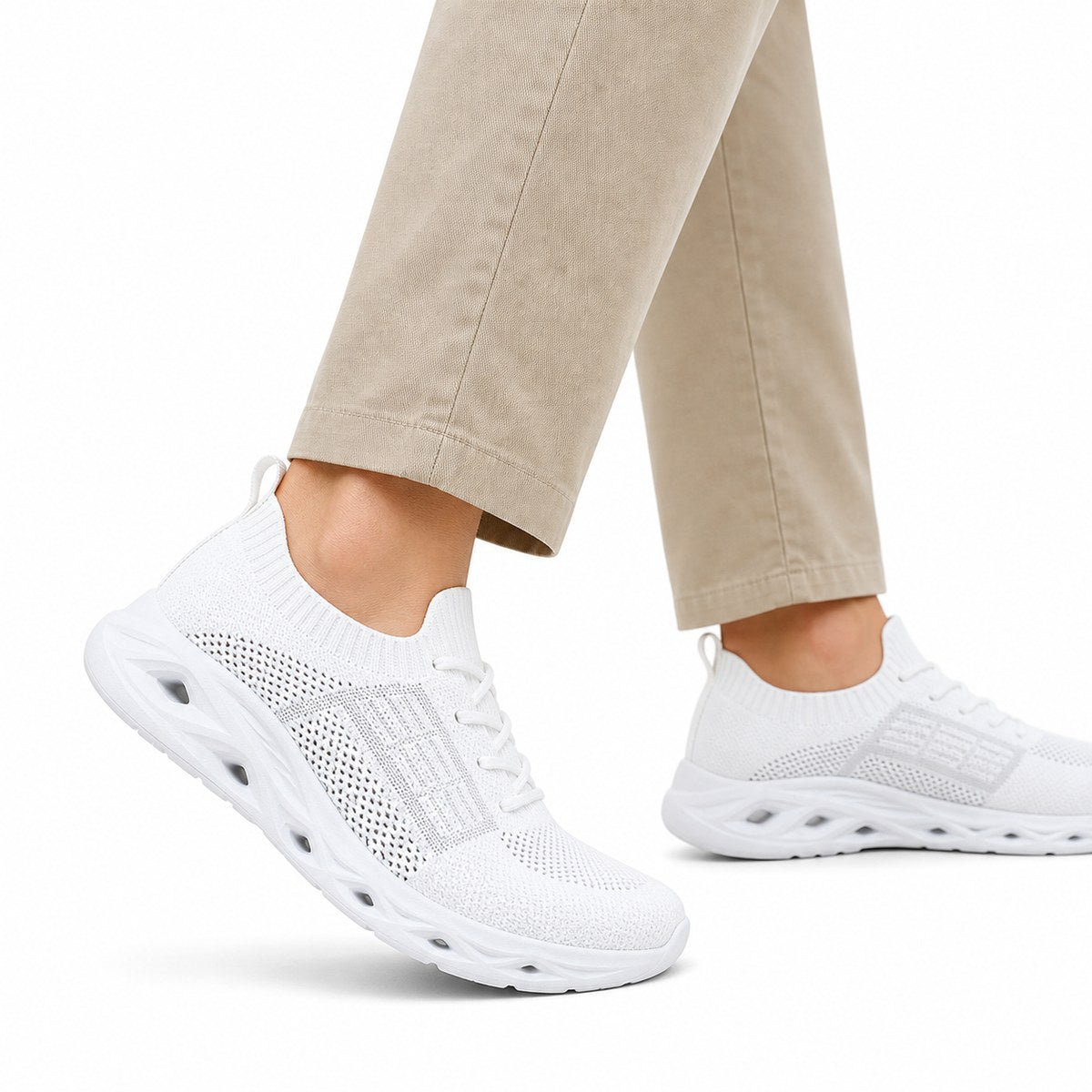 Chaussures de marche orthopédiques | Bout large, semelle flexible