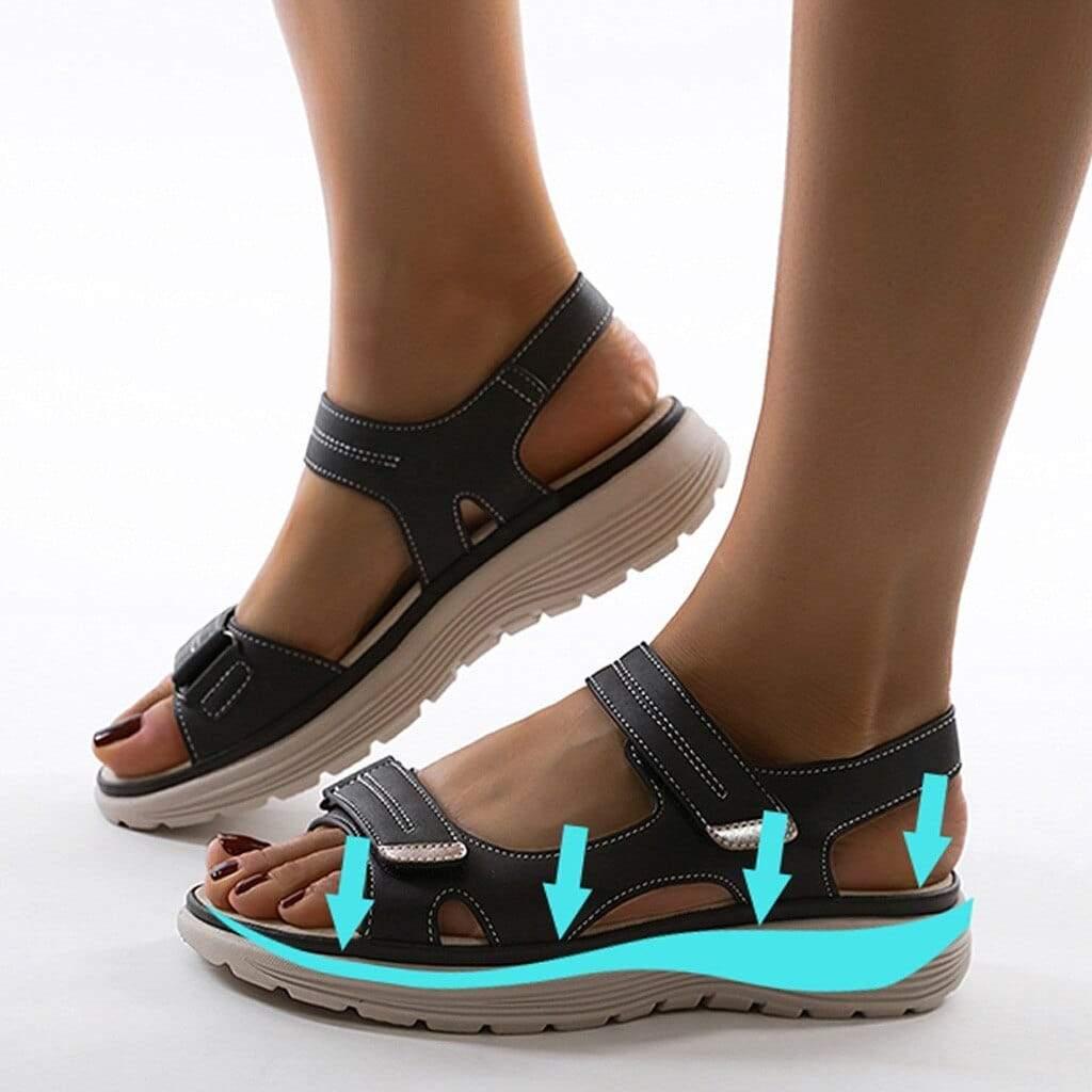 Sandales orthopédiques oignon | Ajustement large, confort ergonomique