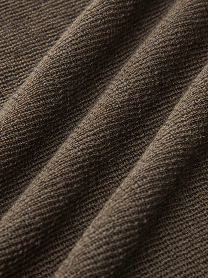 Sweater col roulé en laine mélangée femme coupe régulière maille unie
