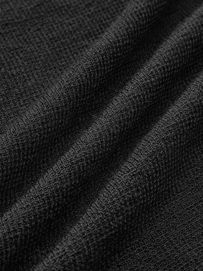 Sweater col roulé en laine mélangée femme coupe régulière maille unie