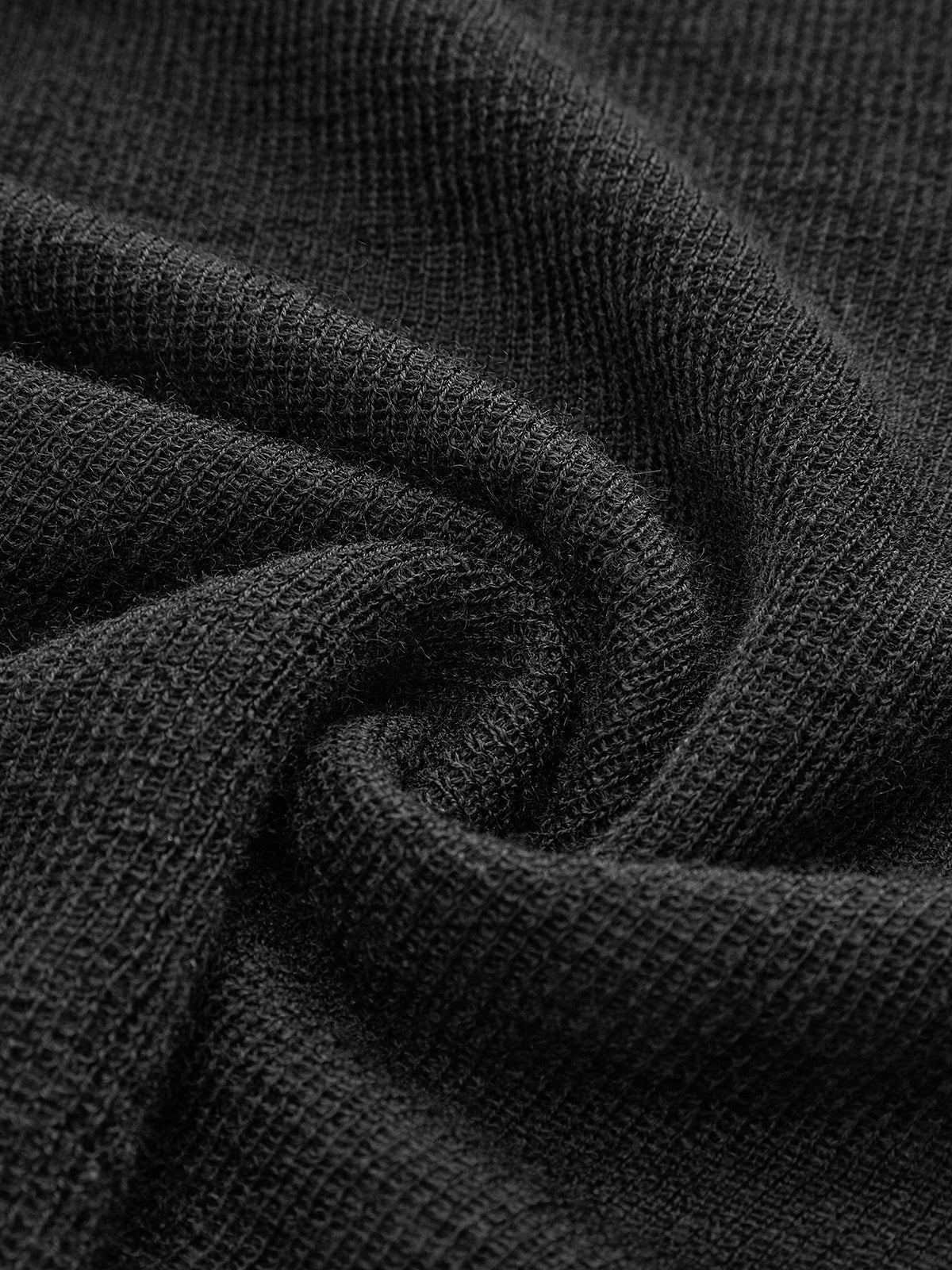 Sweater col roulé en laine mélangée femme coupe régulière maille unie