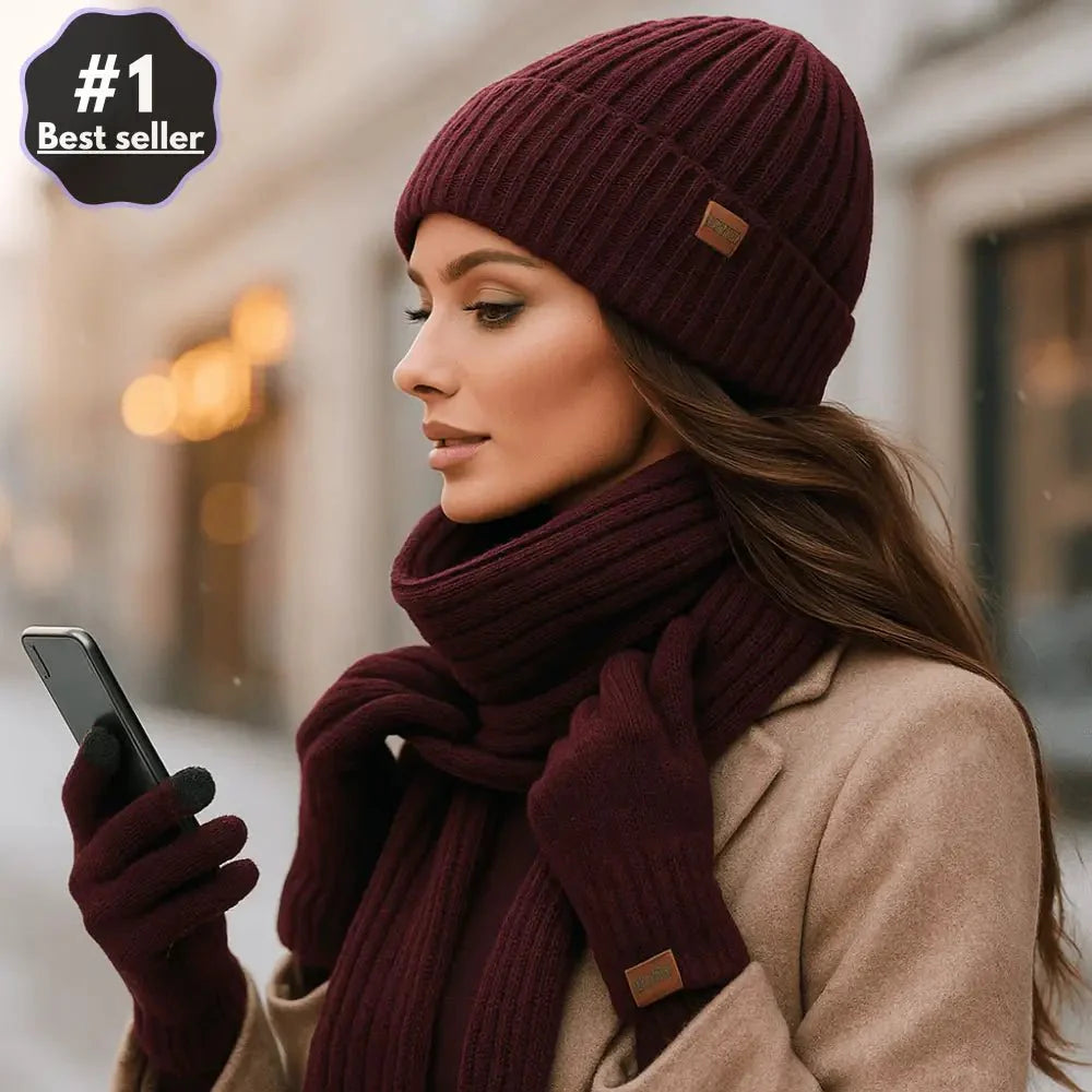 Ensemble Bonnet Écharpe Gants – Édition Limitée
